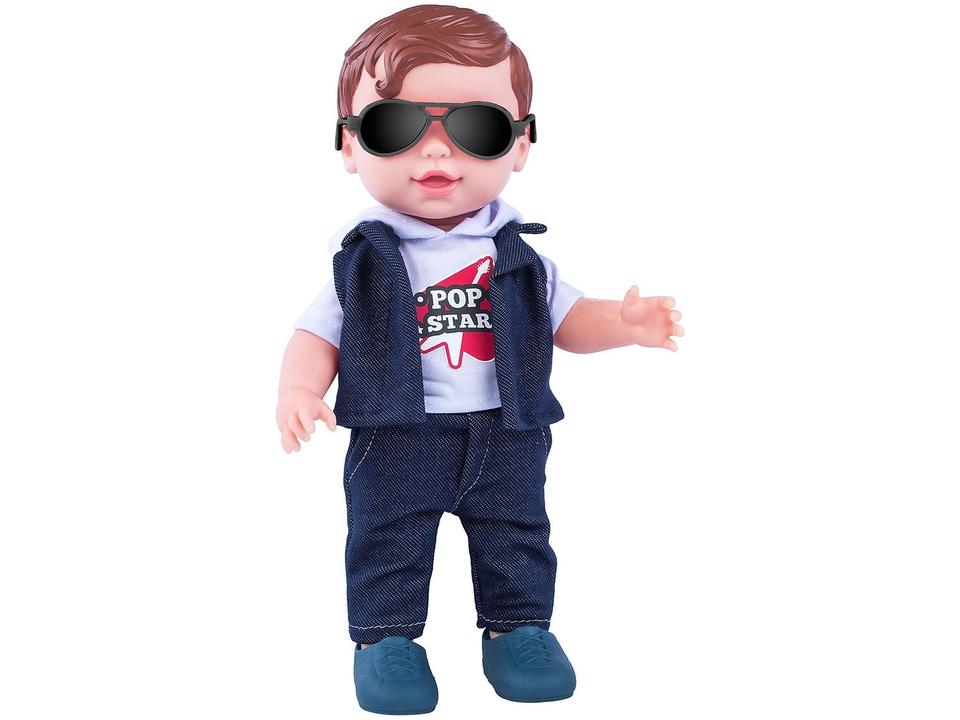 Boneco Babys Collection Pop Star Menino - 1