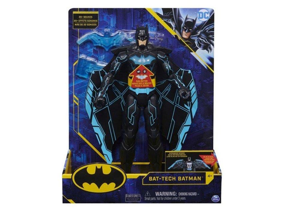 Boneco Batman 2181 30cm Emite Som e Luz - 10