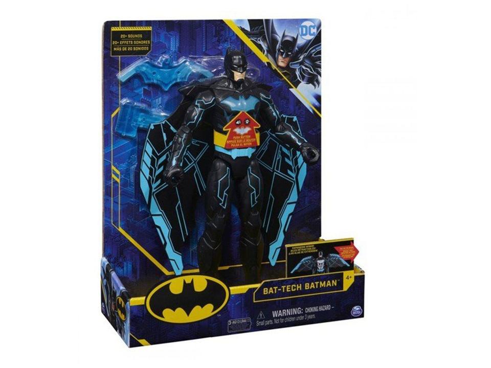 Boneco Batman 2181 30cm Emite Som e Luz - 11