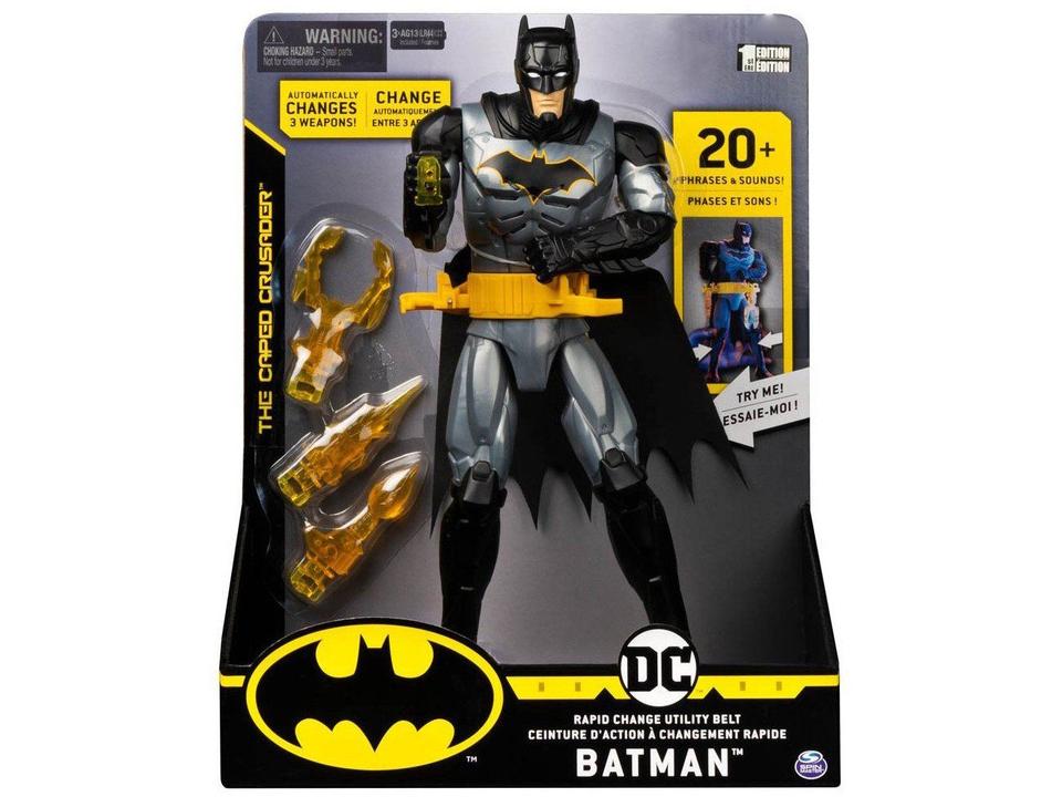 Boneco Batman 2181 30cm Emite Som e Luz - 8