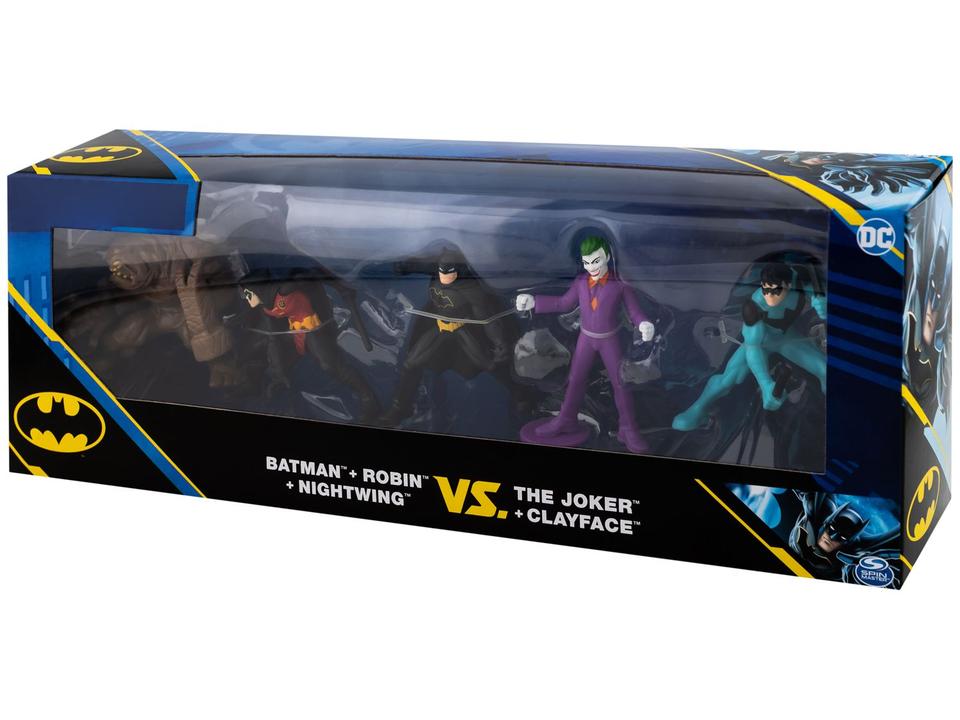 Boneco Batman DC Coringa e Cara de Barro - 6