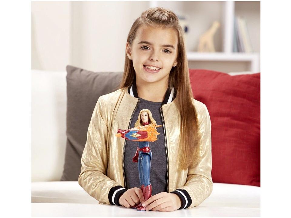 Boneco Capitã Marvel Titan Hero Series - 8