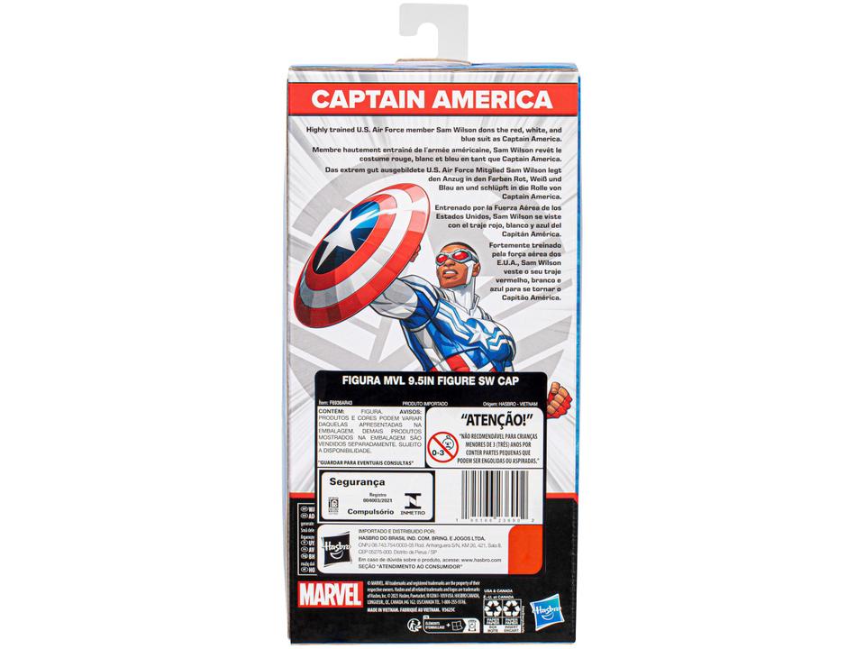 Boneco Capitão América Marvel Mighty Hero Series - 4
