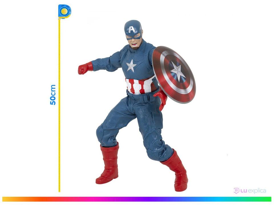 Boneco Capitão América Marvel Revolution - 2
