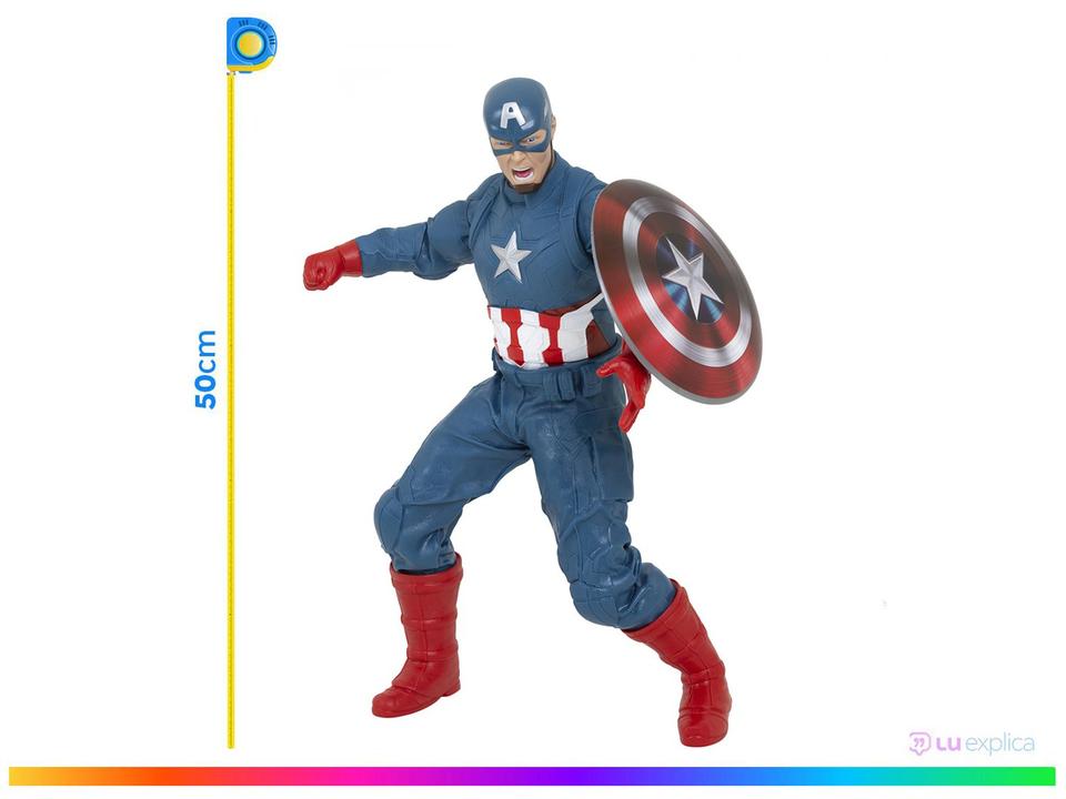 Boneco Capitão América Marvel Revolution - 2