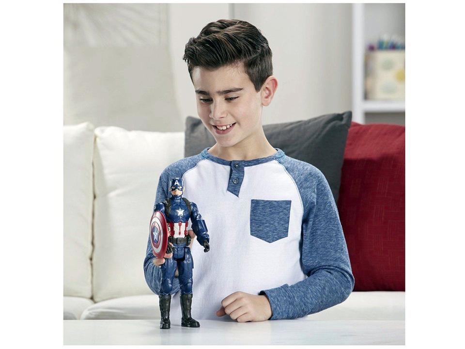 Boneco Capitão América Marvel Titan Hero 2.0 - 1