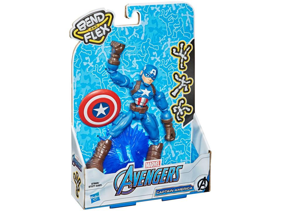 Boneco Capitão América Marvel Vingadores - 5