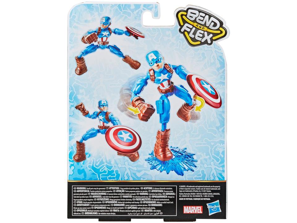 Boneco Capitão América Marvel Vingadores - 6