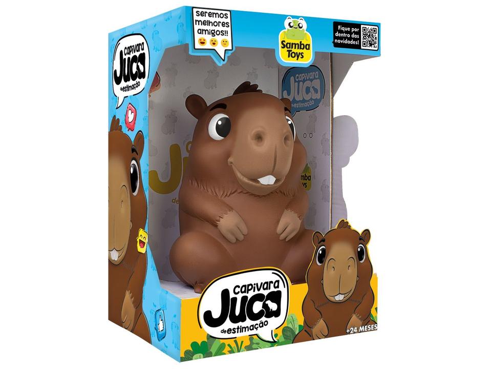 Boneco Capivara Juca 16cm Samba Toys - 2