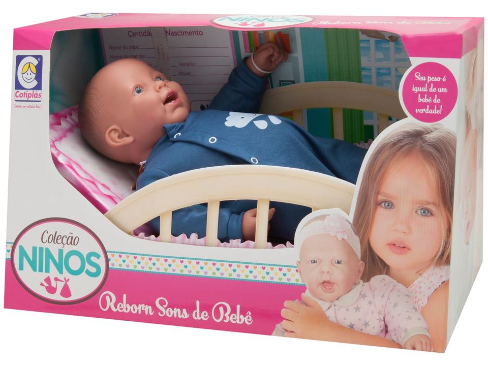 Boneco Coleção Ninos Sons de Bebê - 4