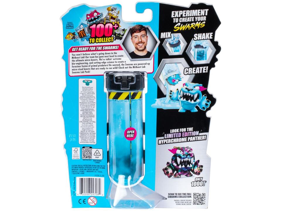 Boneco Colecionável MrBeast Lab Tubo de Ensaio - 13