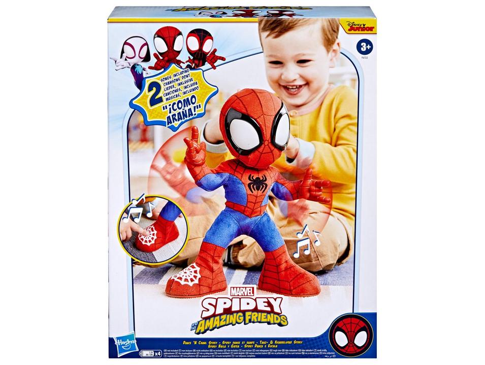 Boneco Dance N Crawl Spidey 31,7cm - 2