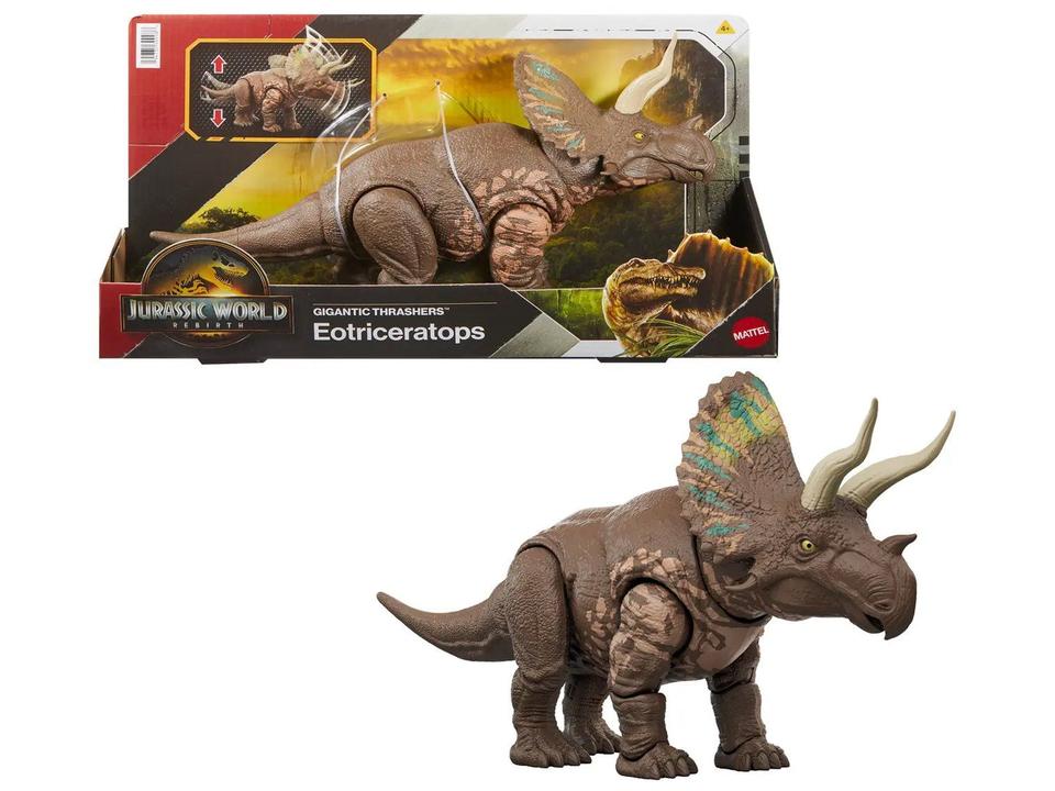 Boneco Dinossauro Gigantic Thrashers Jurassic World Mattel - 12