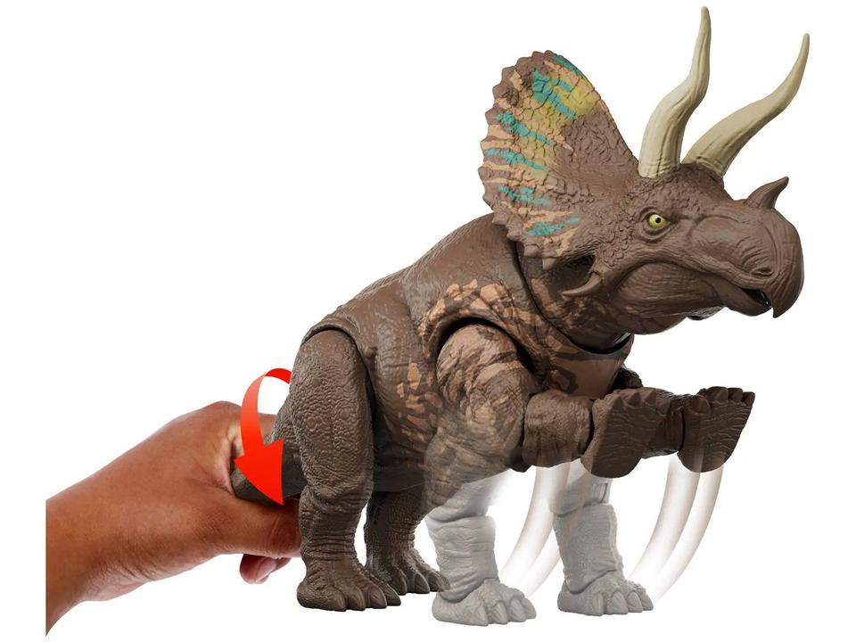 Boneco Dinossauro Gigantic Thrashers Jurassic World Mattel - 5