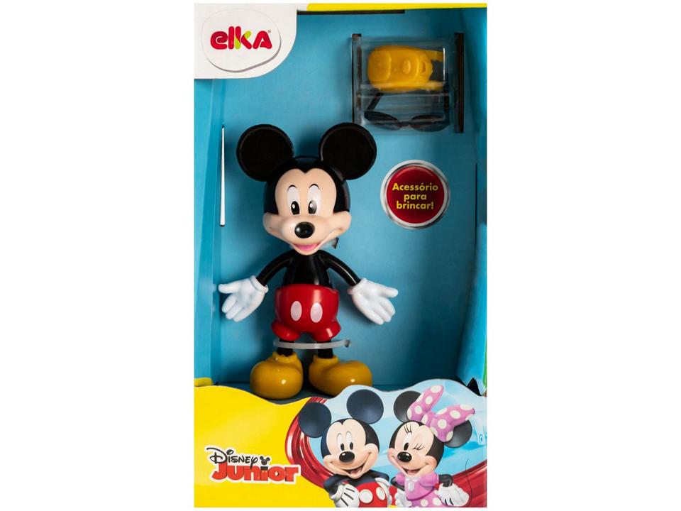 Boneco Disney Junior Mickey 12cm com Acessórios - 9