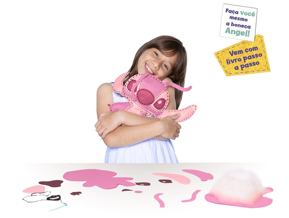 Boneco Disney Stitch Boneco de Feltro Angel - 1