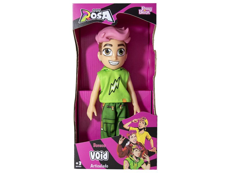 Boneco Dos Rosa Void 26cm Baby Brink - 3