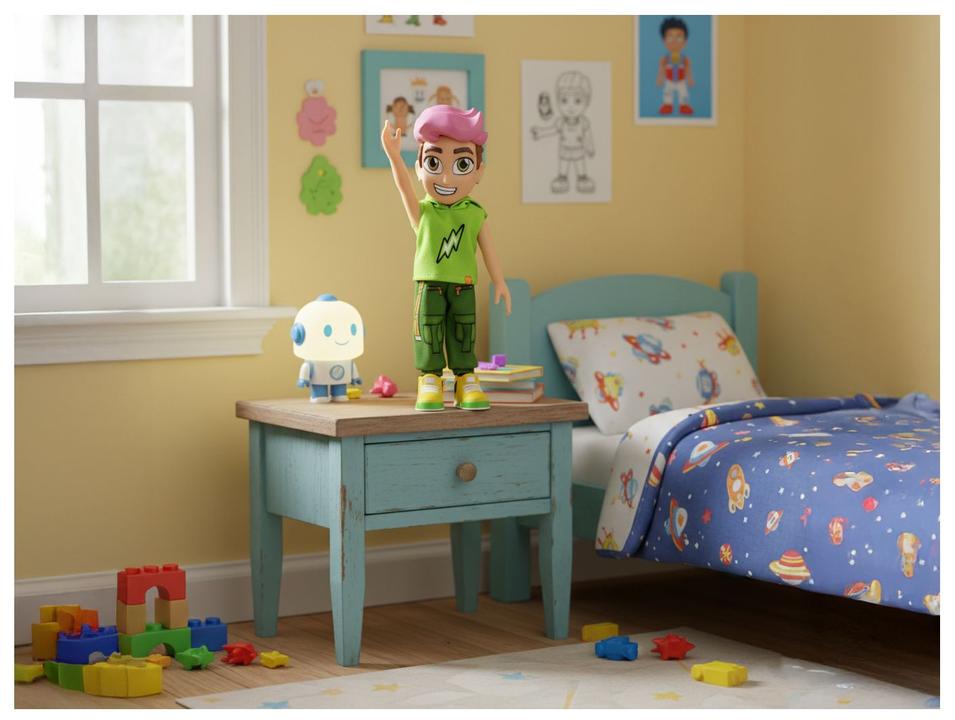 Boneco Dos Rosa Void 26cm Baby Brink - 1