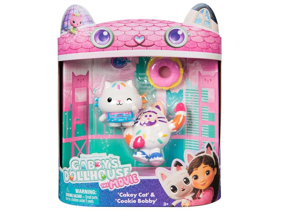 Boneco Gabbys Dollhouse O Filme Kit Personagens - 10