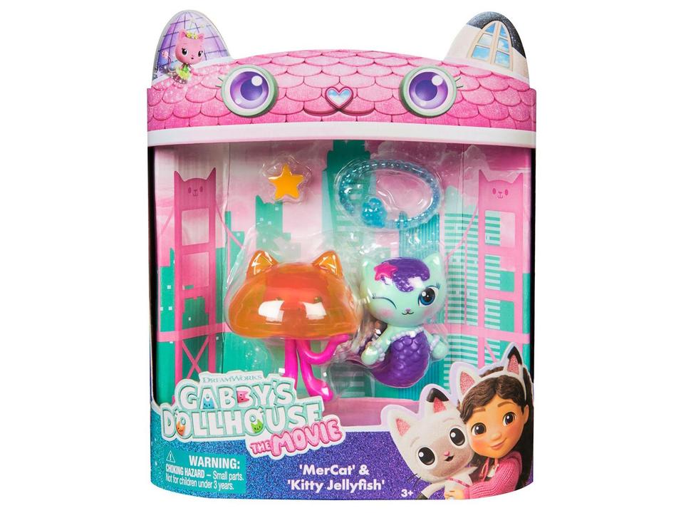 Boneco Gabbys Dollhouse O Filme Kit Personagens - 13