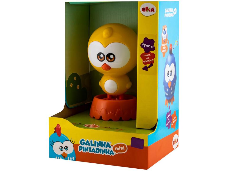 Boneco Galinha Pintadinha Mini Pintinho Amarelinho - 9