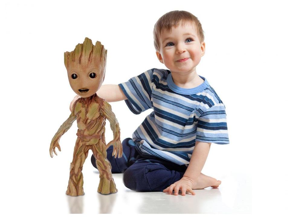 Boneco Guardiões da Galáxia Marvel Groot 45cm - 1