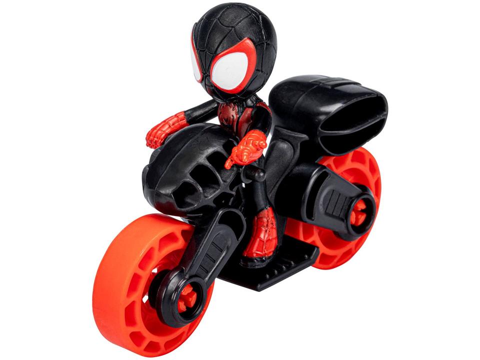 Boneco Homem-Aranha Spidey 6cm com Moto - 7