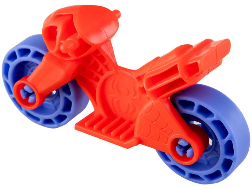 Boneco Homem-Aranha Spidey 6cm com Moto - 15