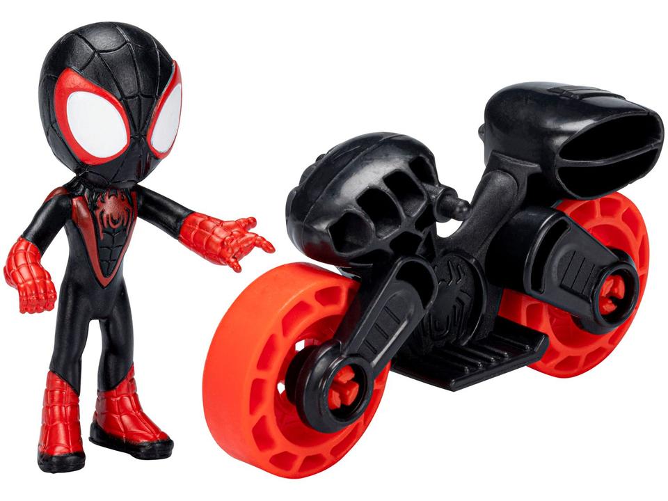 Boneco Homem-Aranha Spidey 6cm com Moto - 2