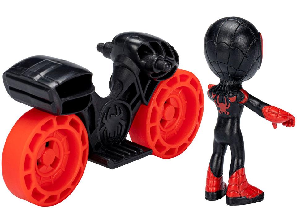 Boneco Homem-Aranha Spidey 6cm com Moto - 5