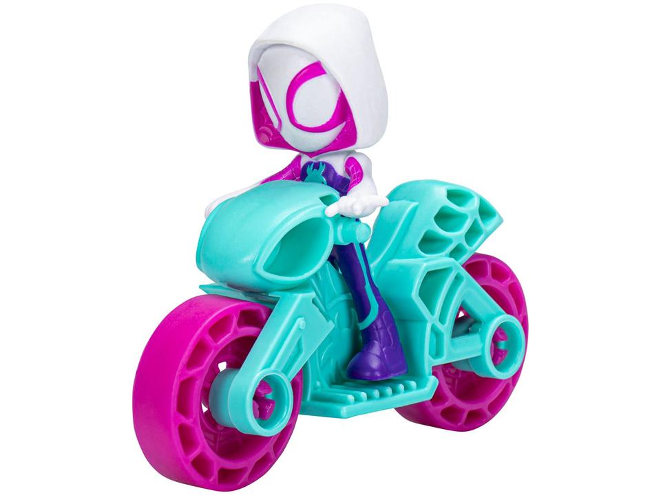 Boneco Homem-Aranha Spidey 6cm com Moto - 8