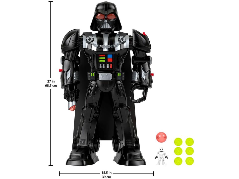 Boneco Imaginext Star Wars Fisher-Price Vader-Bot - 10