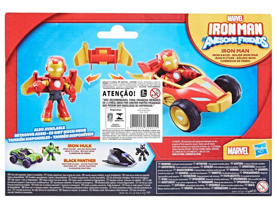 Boneco Iron Man and his Awesome Friends Marvel - 7