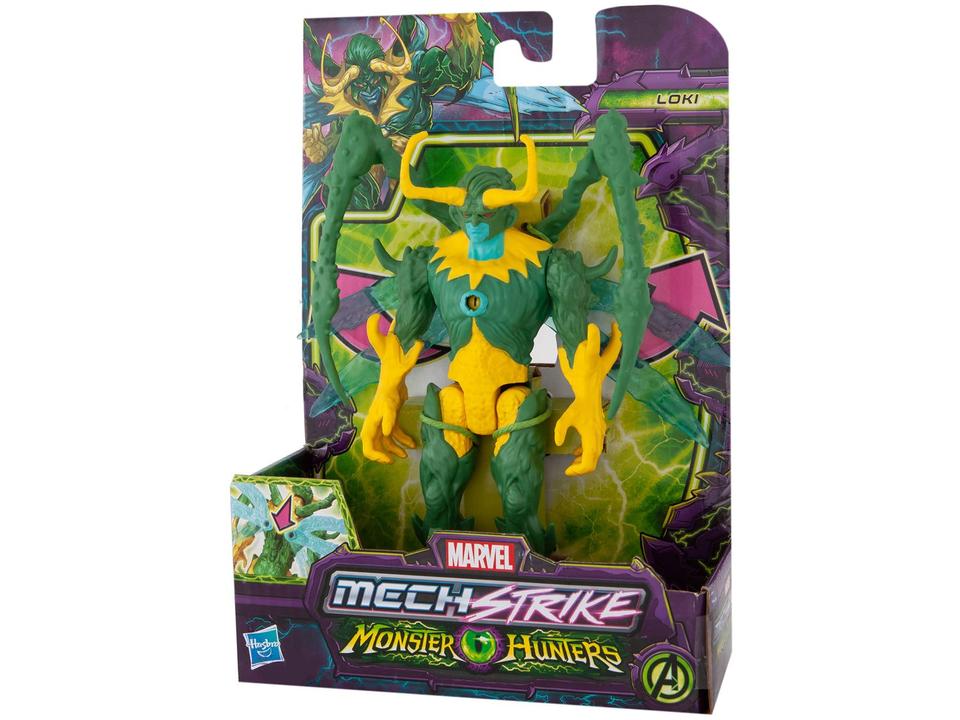 Boneco Loki Marvel Mech Strike Monster Hunters - 6