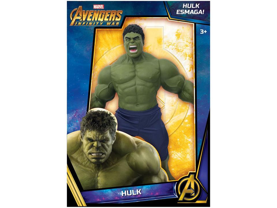 Boneco Marvel Avengers Hulk 50cm - Mimo - 1