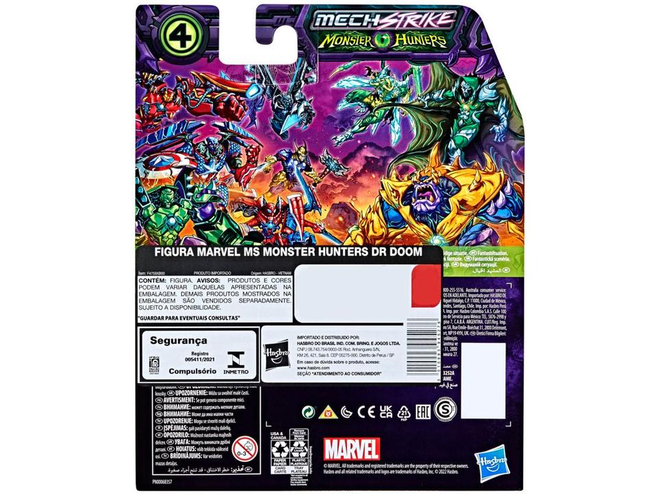 Boneco Marvel Avengers Mech Strike Monster - 2