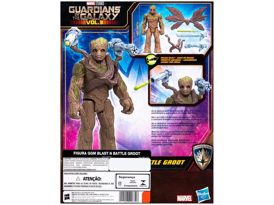 Boneco Marvel Guardiões da Galáxia Vol.3 Groot - 12
