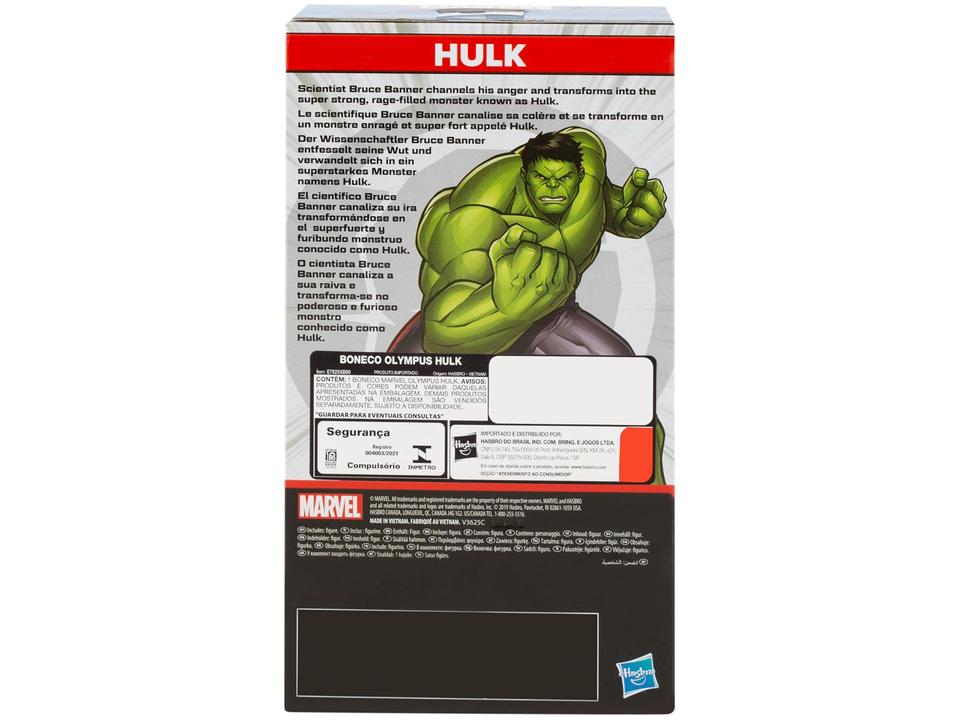 Boneco Marvel Hulk Olympus 25cm Hasbro - 6