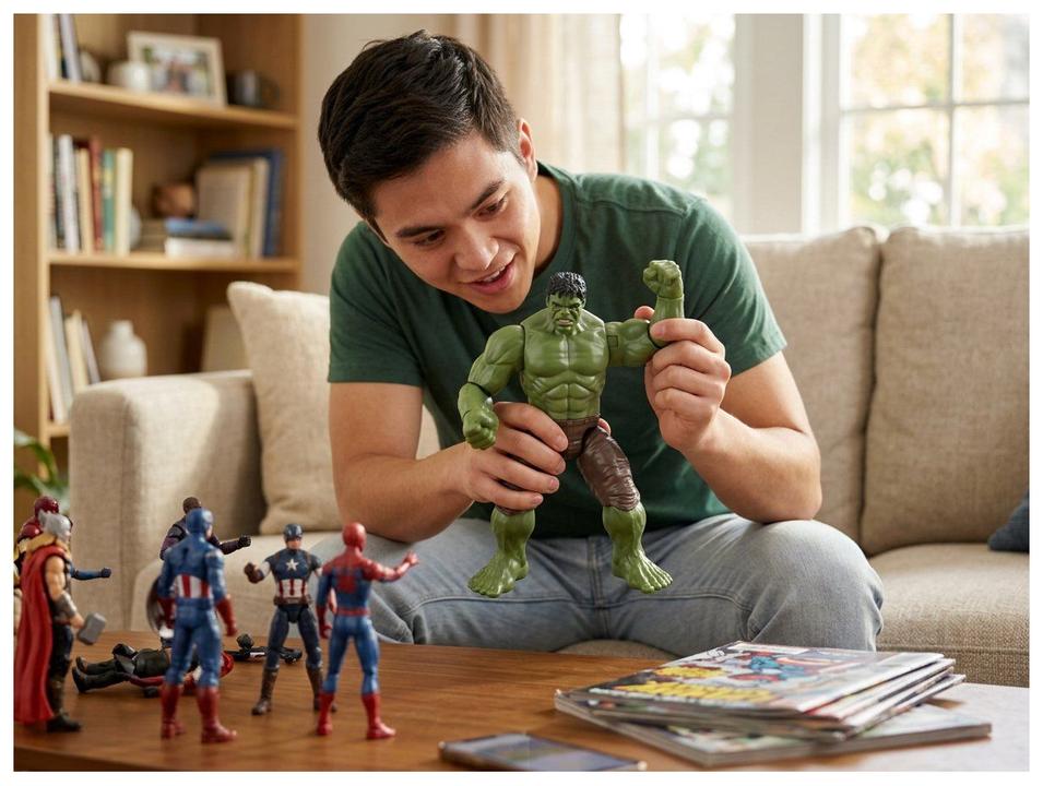 Boneco Marvel Spider-Man Titan Series - 1