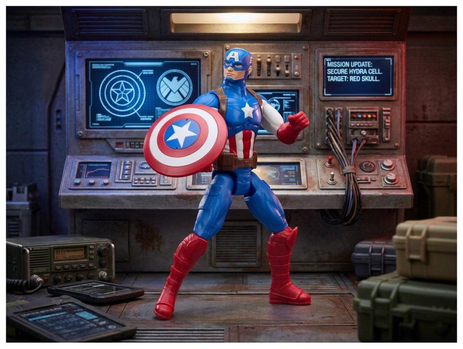 Boneco Marvel Vingadores Titan Series Capitão - 5