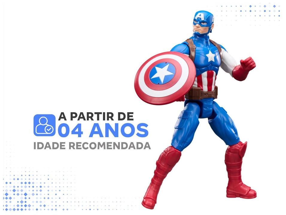 Boneco Marvel Vingadores Titan Series Capitão - 3