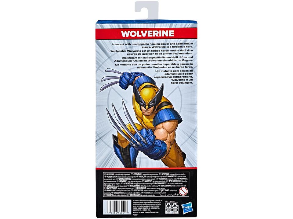Boneco Marvel Wolverine Hasbro 24cm Hasbro - 3