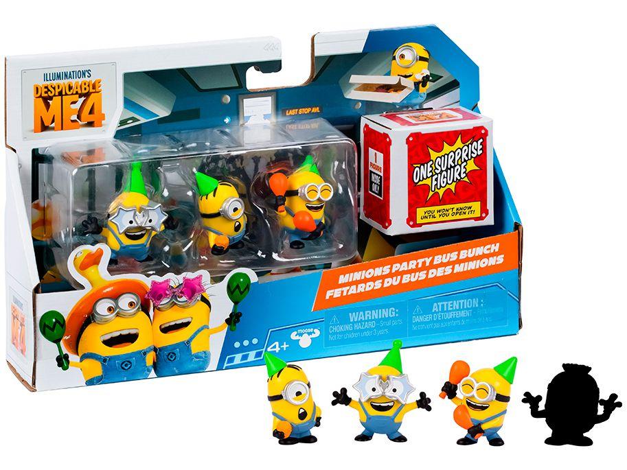 Boneco Meu Malvado Favorito 4 Minions 5,08cm - 6