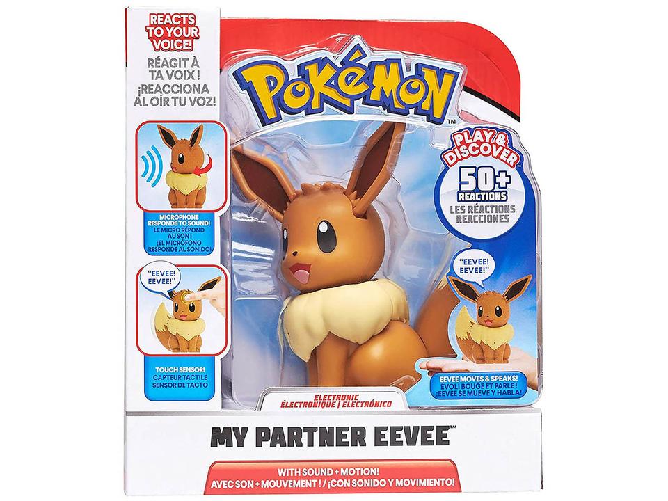 Boneco Meu Parceiro Pokemon com Som e Luz - 12