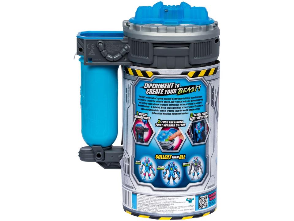 Boneco MrBeast Lab Mutators Pantera Furtiva 13cm - 10