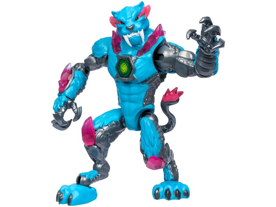 Boneco MrBeast Lab Mutators Pantera Icônica 13cm - 3