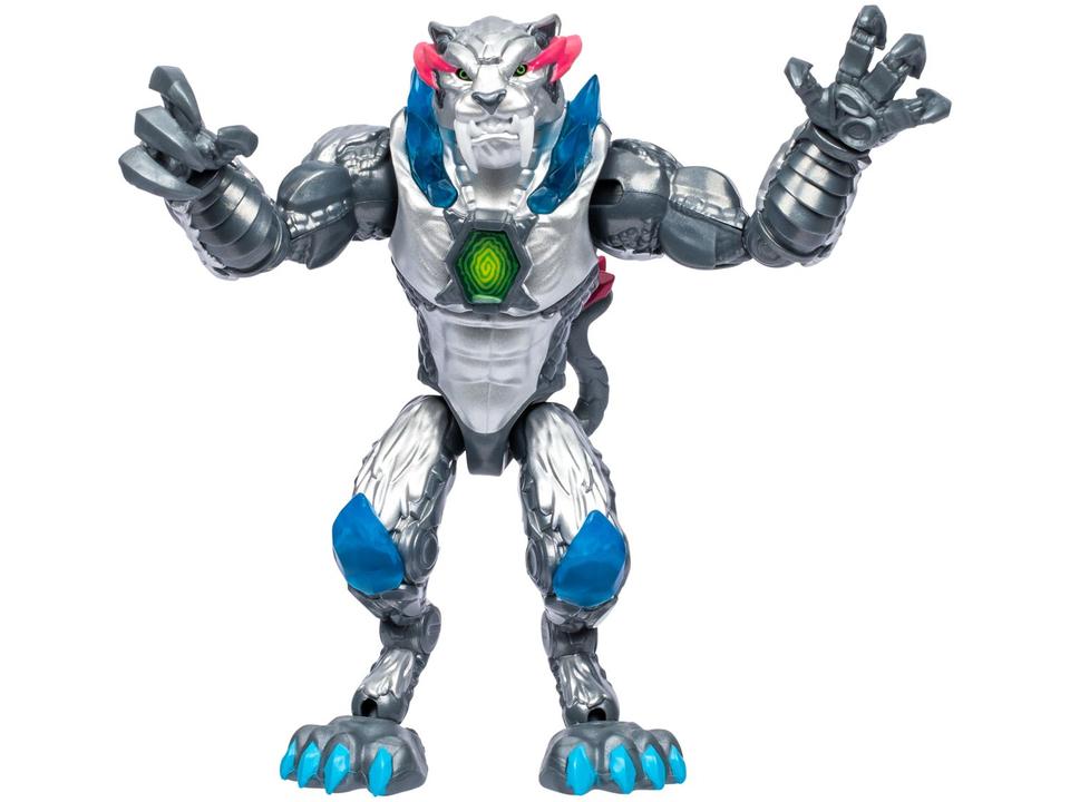 Boneco MrBeast Lab Mutators Pantera Metálica 13cm - 5