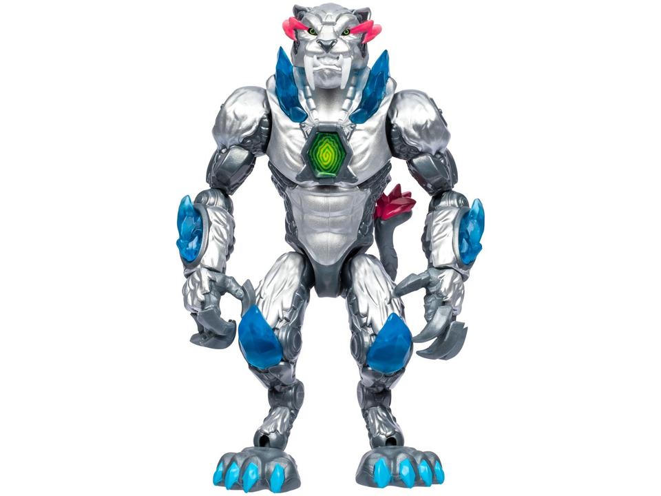 Boneco MrBeast Lab Mutators Pantera Metálica 13cm - 3