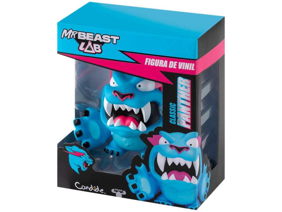 Boneco MrBeast Lab Pantera Clássica 9cm Candide - 5