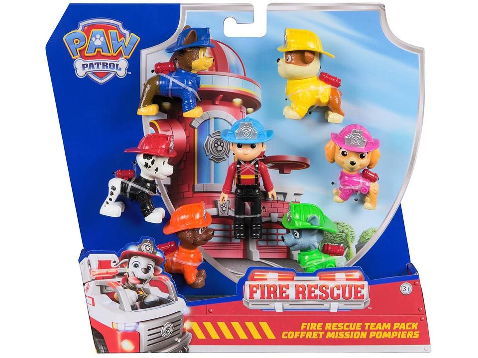 Boneco Patrulha Canina Fire Rescue Team - 2